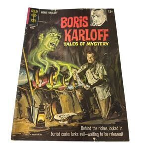 Vintage Comic Book Boris Karloff Tales of Mystery March 1965